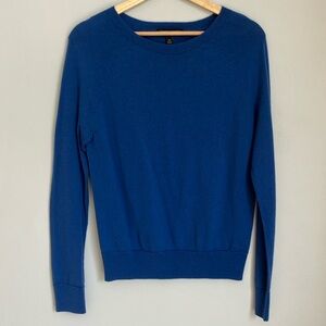 Banana Republic blue merino wool sweater